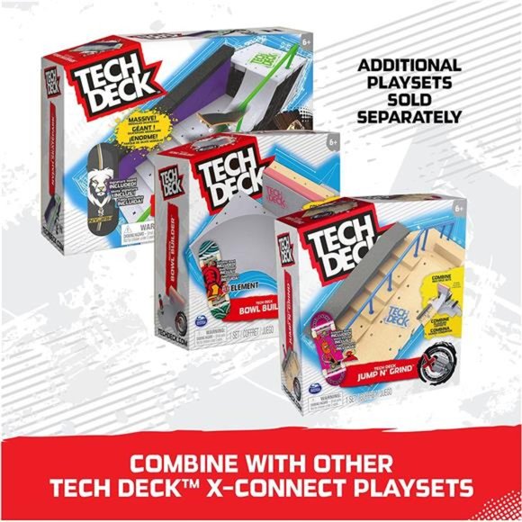 TECH DECK, Skatepark X-Connect Park , Massive Customizable Skatepark Ramp Set - Picture 4 of 5